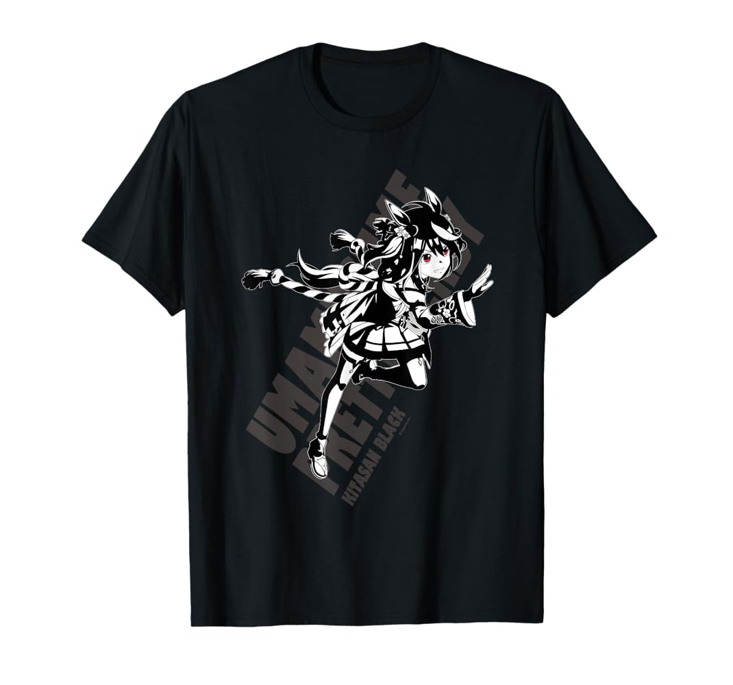 BOSS × ウマ娘　コラボTシャツ【キタサンブラック】 Amazon | ウマ娘 プリティーダービー キタサンブラック Tシャツ